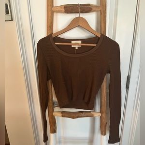 Madewell cropped thermal
